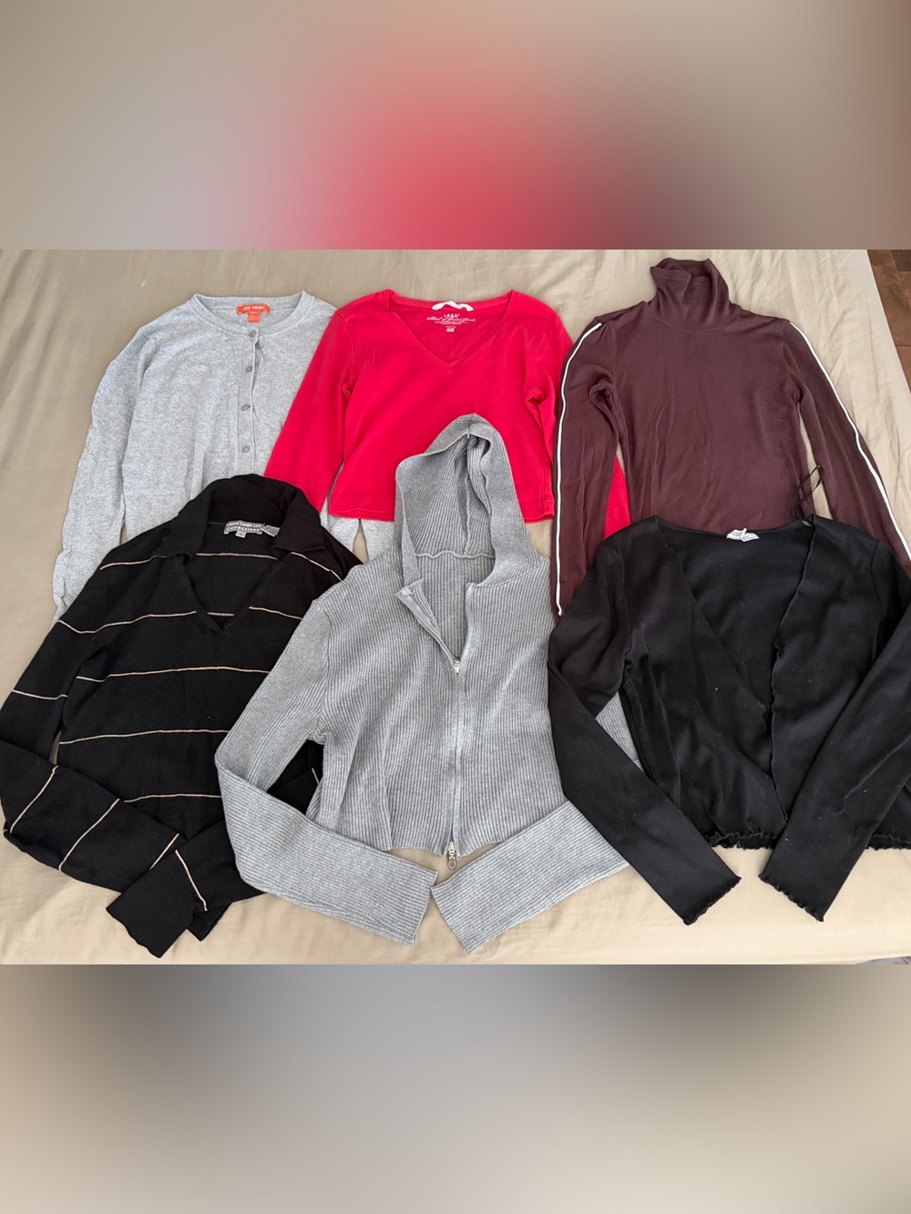 Bundle Longsleeves tops